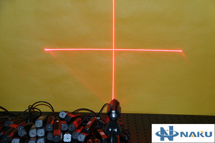 660nm red crosshair laser module
